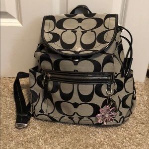 Coach mini backpack